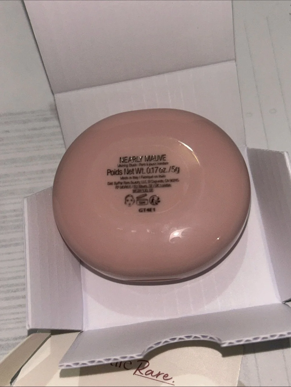 Rare Beauty Nearly Mauve Cream Blush